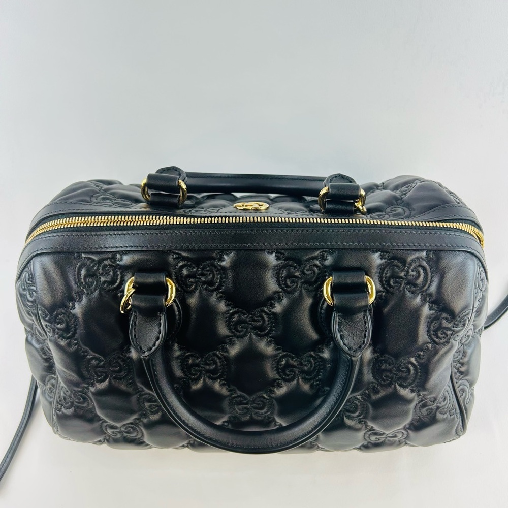 Gucci Matelasse Boston Handbag - Picture 3 of 12